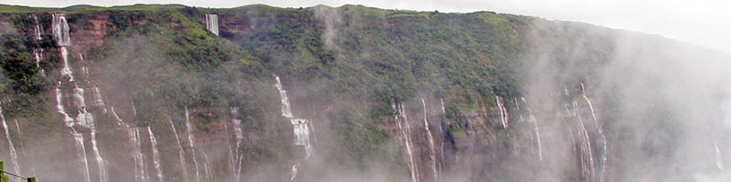 Seven Sisters at Cherrapunjee